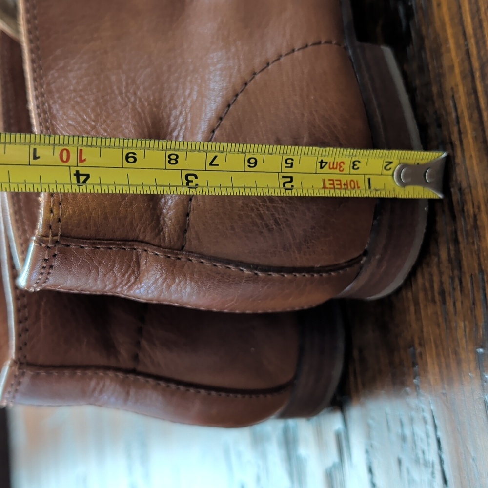 Frye Jillian Classic Caramel Soft Leather Chukka Ankle Boots Size 6.5M - SALE! - Picture 15 of 17